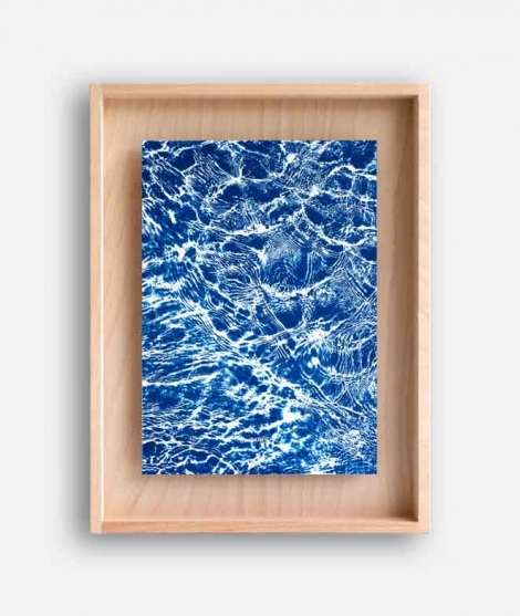 Rahmen cyanotype Schwimmbad WAND DEKORATION 95,00 €