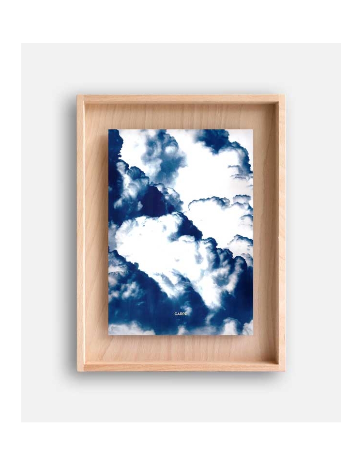 Rahmen cyanotype Wolke WAND DEKORATION 95,00 €