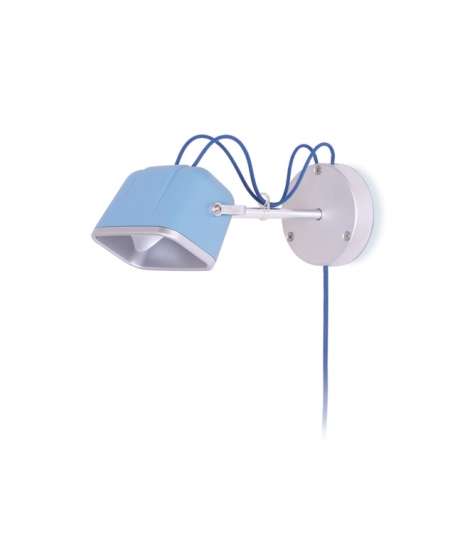 Blue Wall Lamp MOB LIGHTING swabdesign
