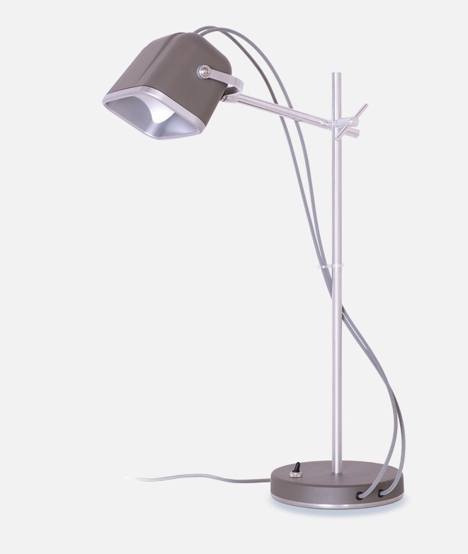 Lampe de table MOB grise LUMINAIRES swabdesign Lampe de table MOB grise LUMINAIRES swabdesign