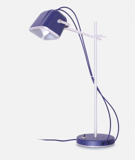 Dark blue Tablelamp MOB LIGHTING swabdesign