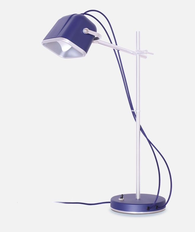 Dark blue Tablelamp MOB LIGHTING swabdesign Dark blue Tablelamp MOB LIGHTING swabdesign