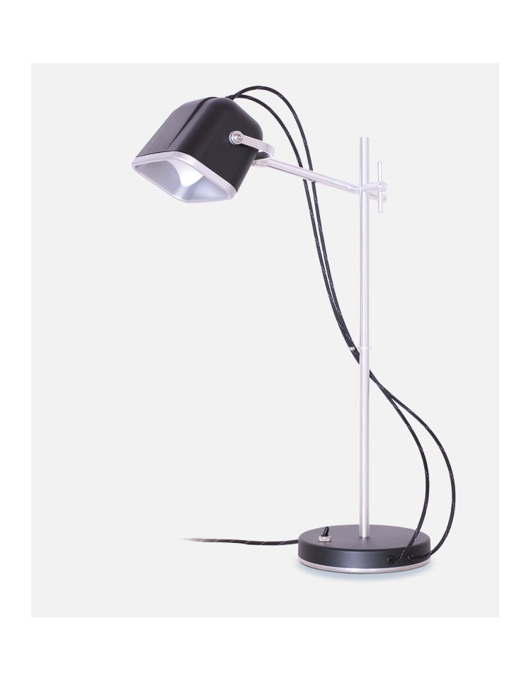 Lampe de table MOB noire LUMINAIRES swabdesign
