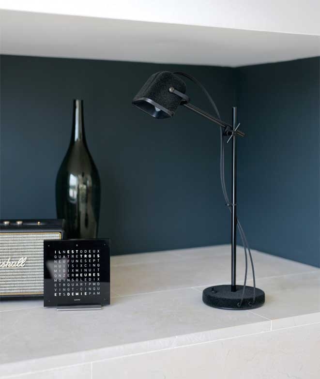 Lampe MOB BLACK velvet LUMINAIRES swabdesign Lampe MOB BLACK velvet LUMINAIRES swabdesign