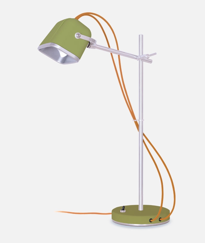 Lampe de table MOB POP kaki LUMINAIRES swabdesign Lampe de table MOB POP kaki LUMINAIRES swabdesign