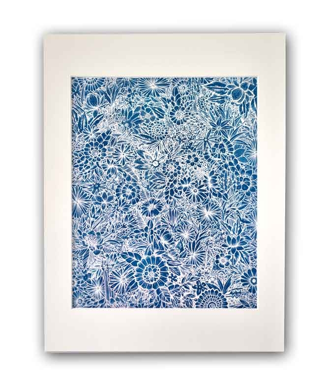 Affiche Cyanotype Fleurs Paradis DECORATION MURALE 39,00 € Affiche Cyanotype Fleurs Paradis DECORATION MURALE 39,00 €