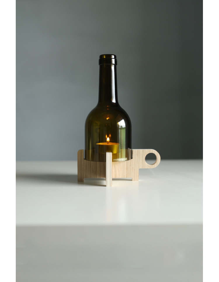 Bottle candle holder small HOME ACCESSORIES 29,00 €